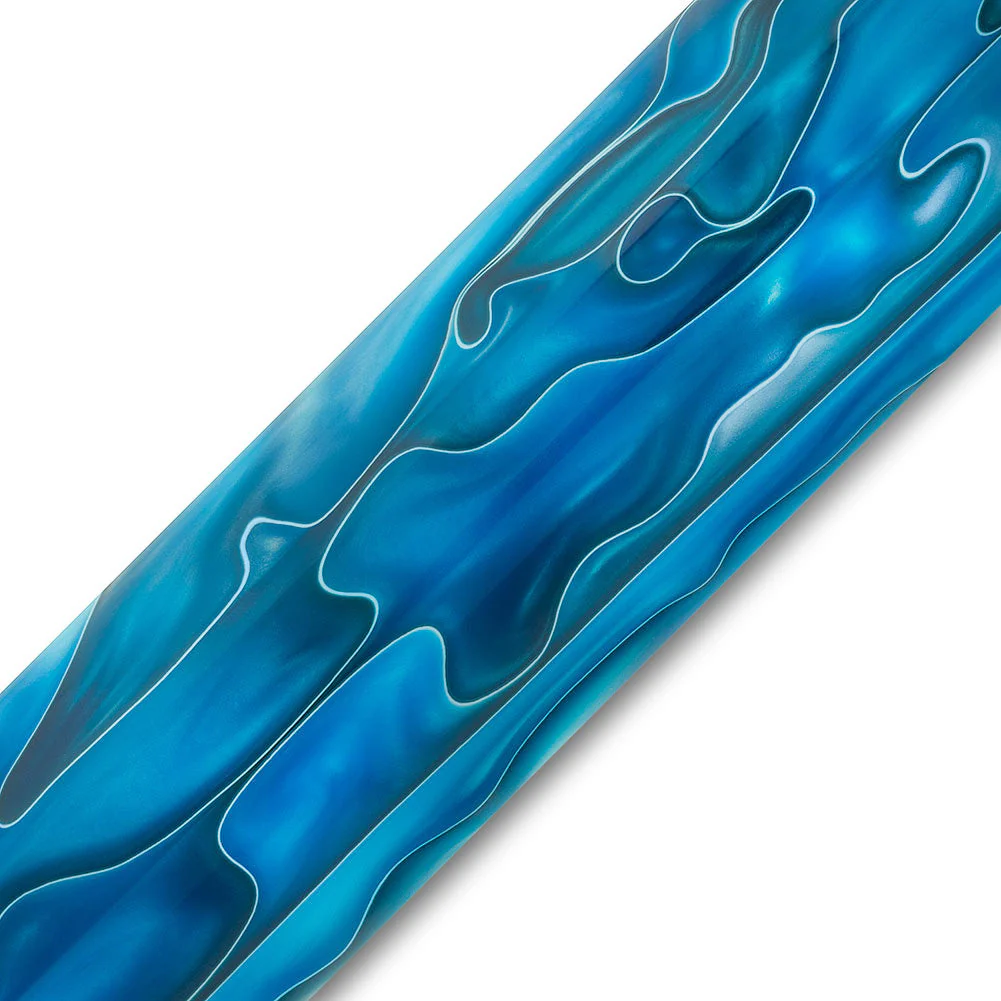 Acrylic Bottle Stopper Blank - Caribbean Swirl - Image 2