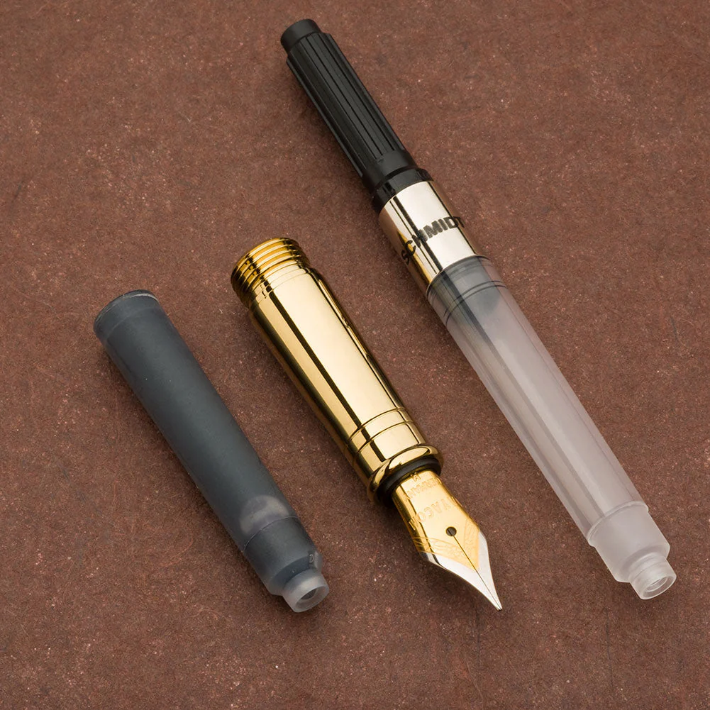 Artisan Jr. Gentlemen's Fountain Pen Conversion Kit - Gold Titanium