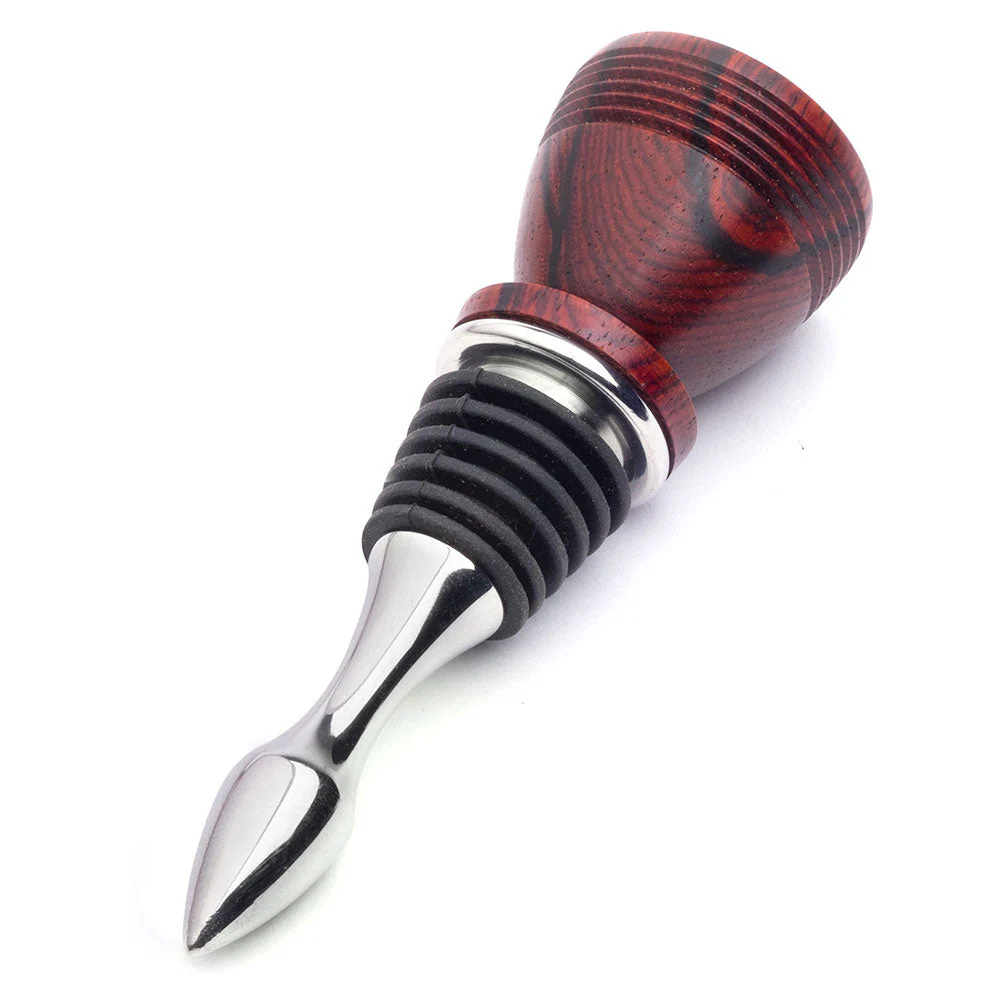 Large Stainless Steel Bullet Bottle Stopper Kit