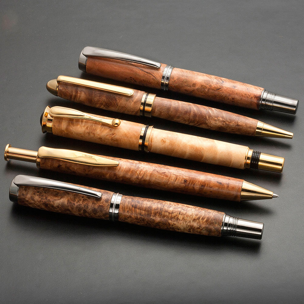 Maple Burl Stabilized Pen Blank - Image 2
