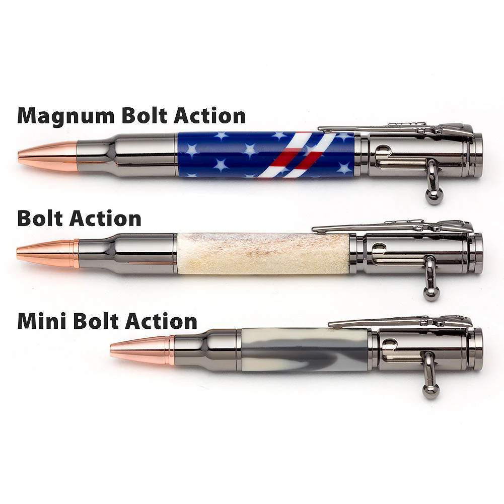 PSI Magnum Bolt Action Pen Kit - Gun Metal - Image 4