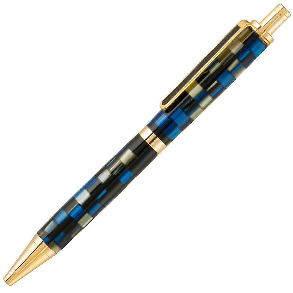 PSI Slimline Pro Click Pen Kit - 24k Gold