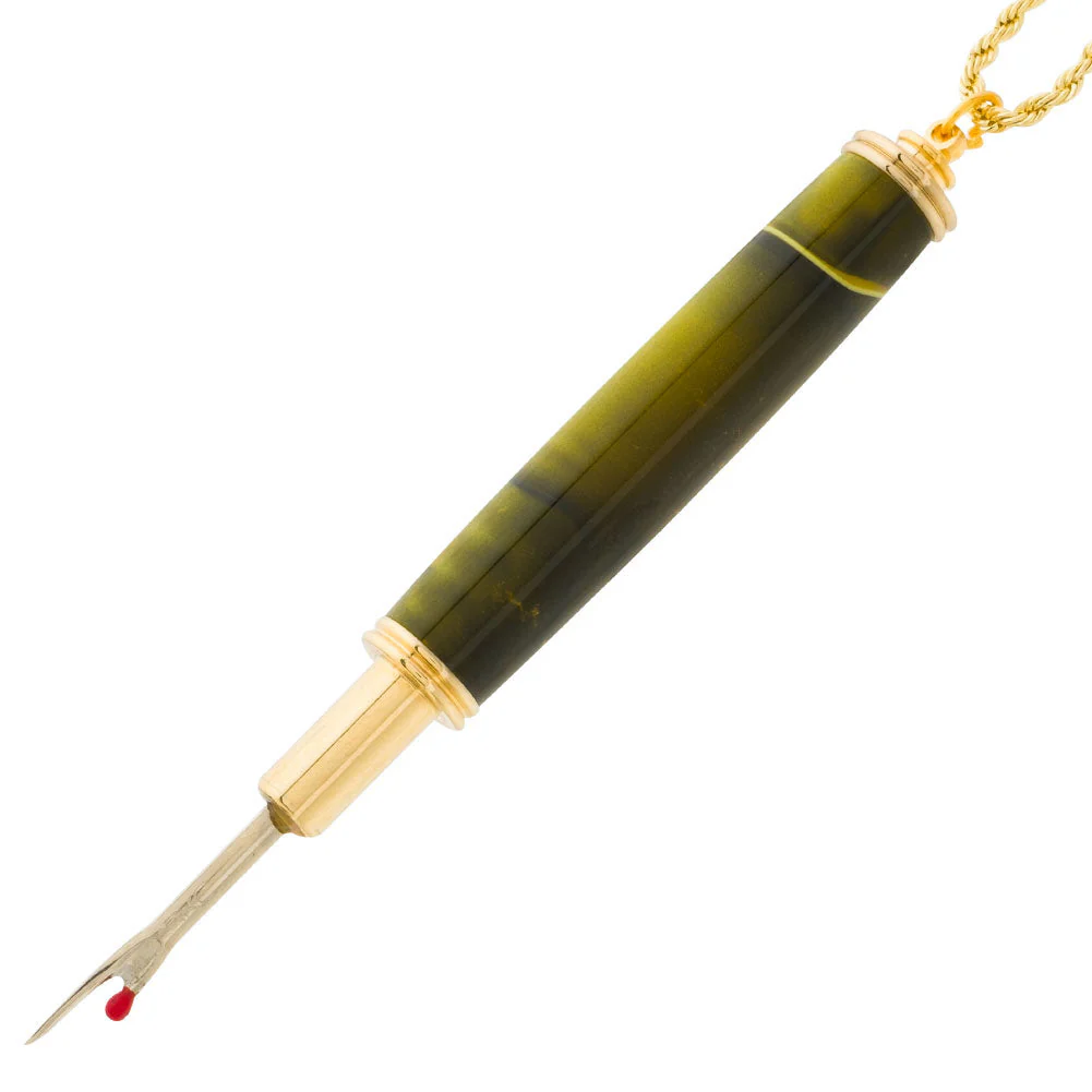 Seam Ripper Necklace Kit - 24k Gold