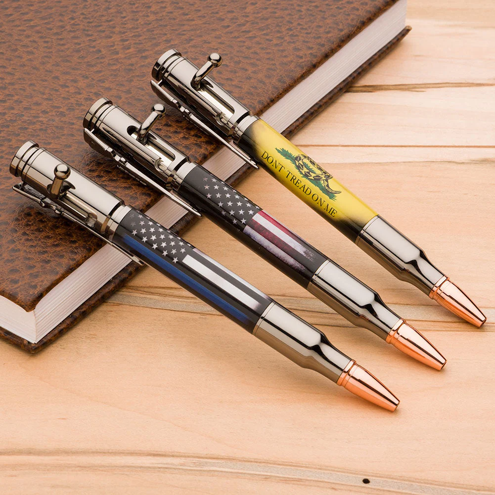 Second Amendment Bolt Action Pen Blank - Image 2