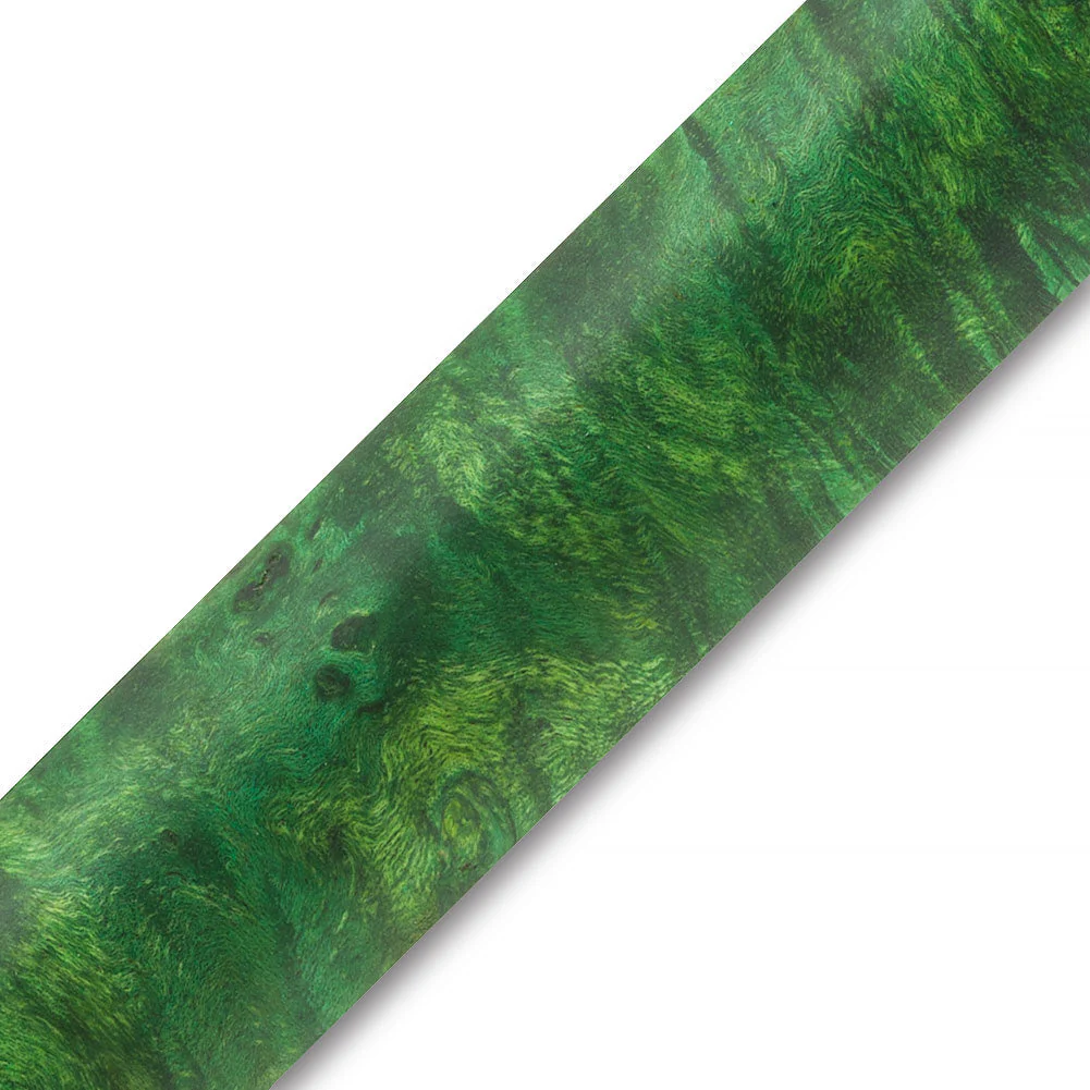 Dyed Box Elder Burl Stabilized Pen Blank - Green